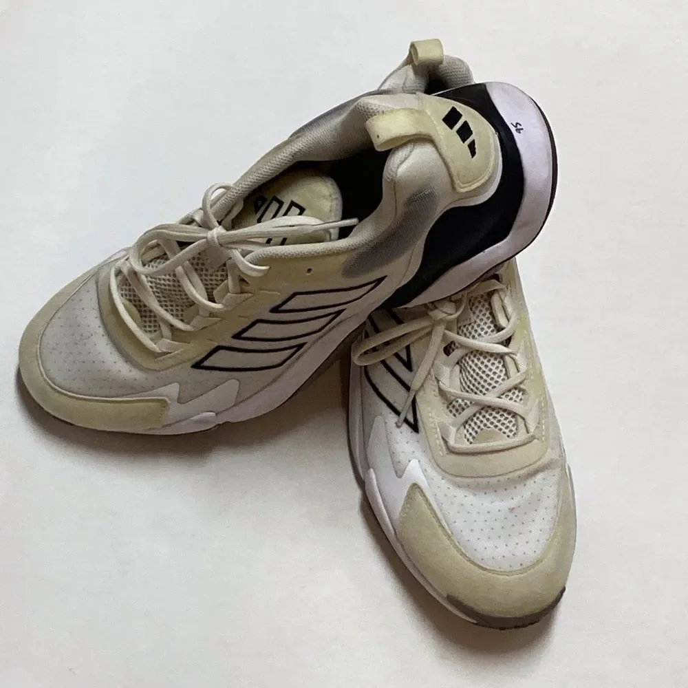 Adidas Men’s Impact FLX Li AIE9378 Training Cream and Black Sneakers Size 16 US - Picture 4 of 11